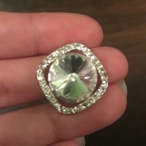 Costume diamond earrings